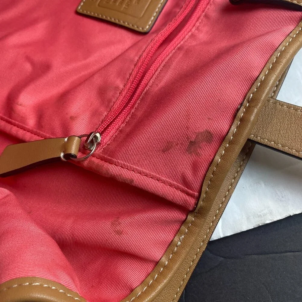 Authentic COACH 28915 Hadley Leather Duffle,Shoulder Bag - Picture 8 of 16